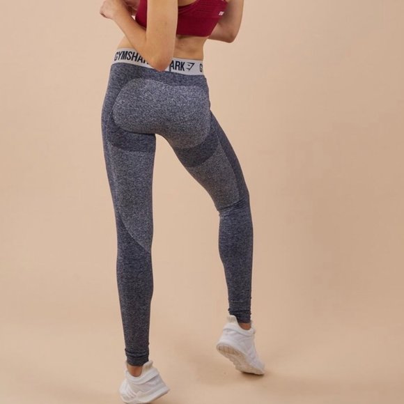 Gymshark Pants - Gymshark Flex Seamless Sapphire Blue Leggings